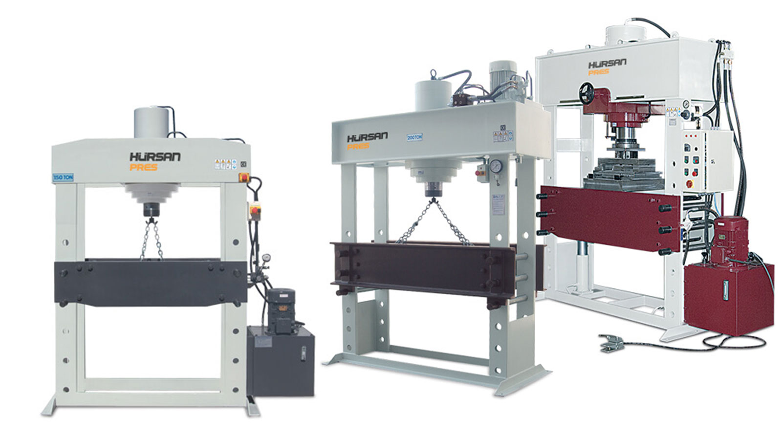 Hürsan Hydraulic Press and Machine Tools | Trim Presses - High-Performance Trim Press Models, Servo Press - Precise and Powerful Servo Press Solutions, C-Type Press - Industrial C-Type Presses and Prices, Die Lapping Presses - Die Adjustment and Testing Presses, Shipbuilding Presses - Heavy-Duty Ship Press Models, Rubber Curing Presses - Durable and Powerful Presses, Workshop Presses - Hydraulic Press Models for Workshops, Workshop Presses with Table - Ideal Solutions for Precision Work, Sheet Metal Forming Presses - Specialized Presses for Metal Processing, Deep Drawing Presses - Professional Presses for Metal Forming, Special Deep Drawing Presses - Industrial Deep Drawing Presses. | What Are Workshop Presses? What Are Their Applications and Advantages?